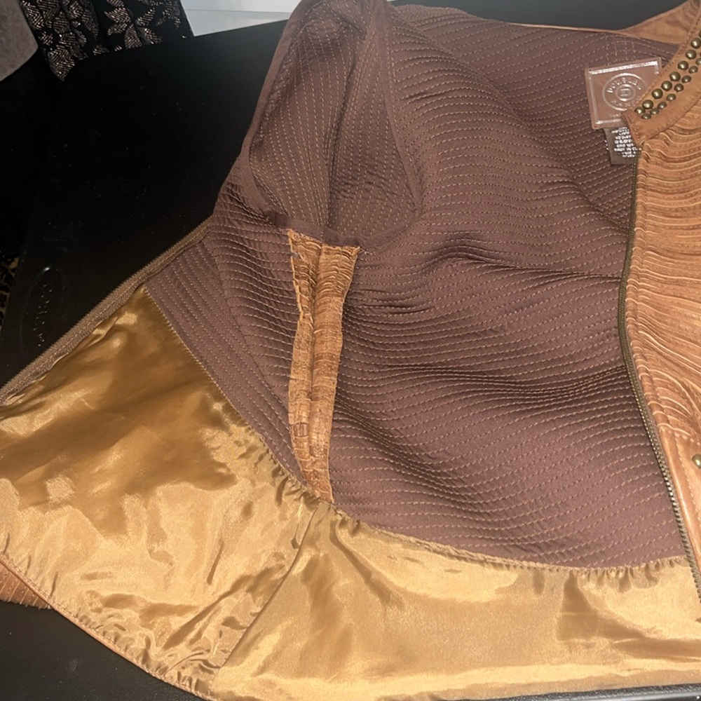 Double D Ranch Soft Leather Jacket. Size Large***READ - Picture 8 of 16